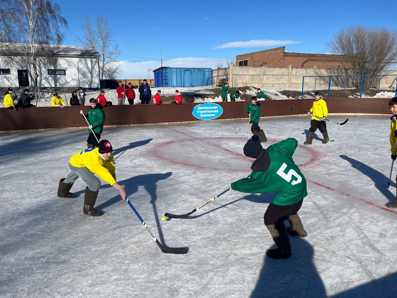 хоккей на валенках