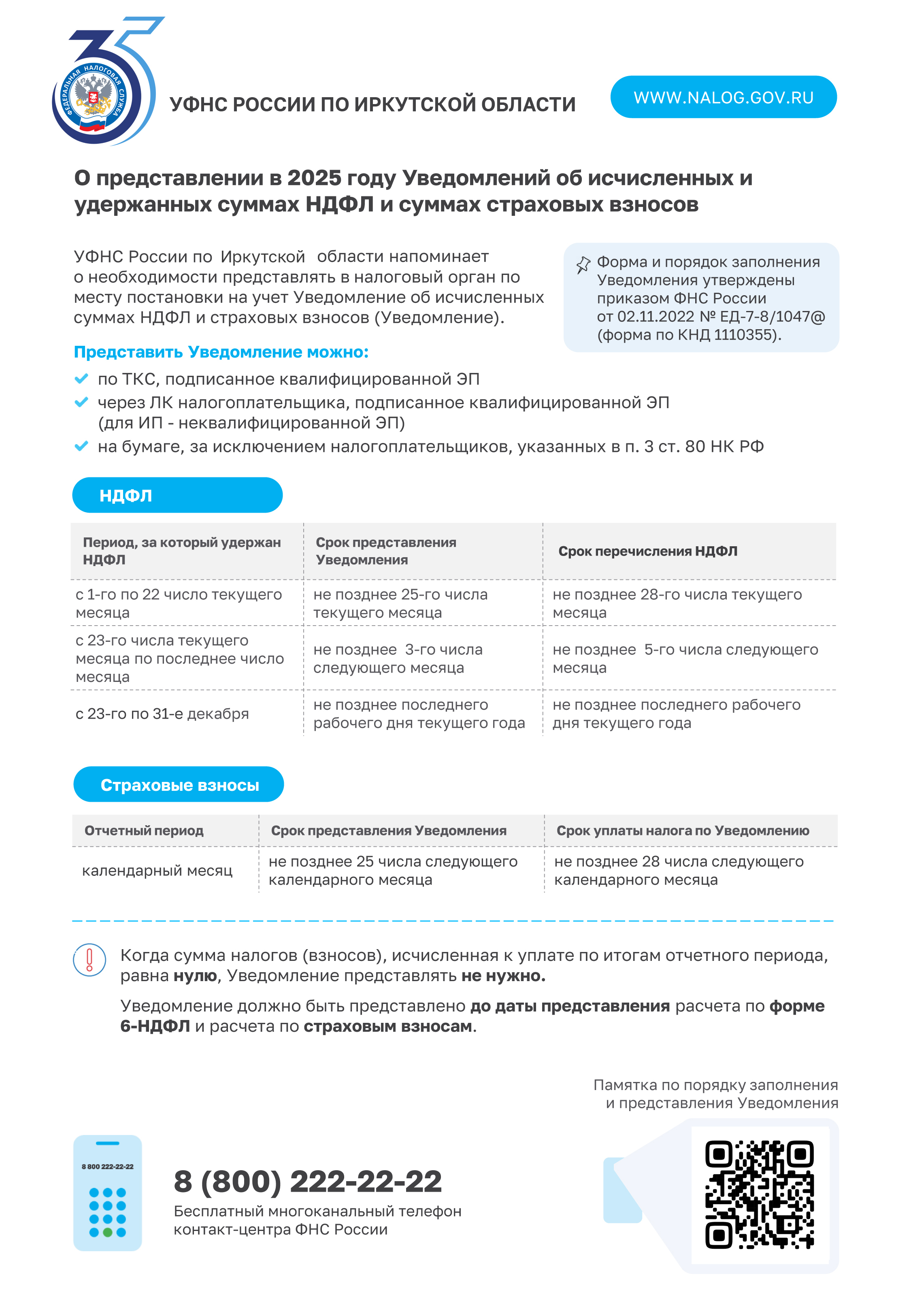 Уведомления НДФЛ СВ 2025 пр